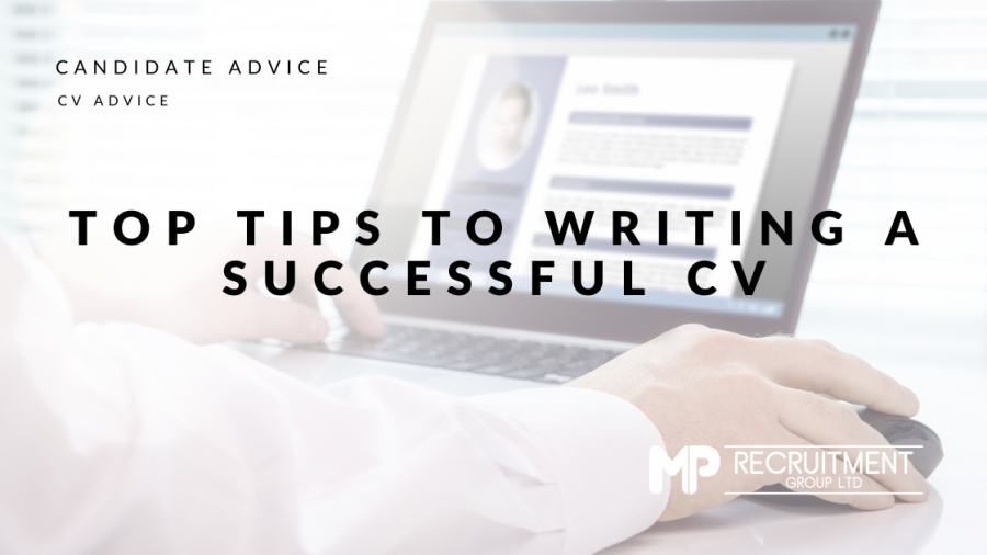 Top tips to writing a successful CV