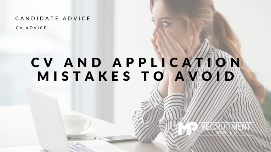 CV and Application Mistakes to Avoid