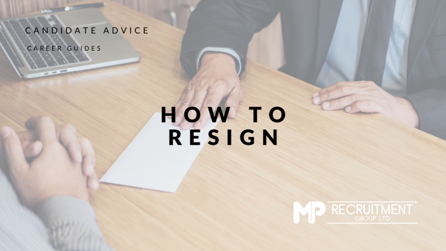 How to resign
